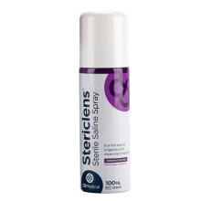 Sterile Saline Spray, Wound Cleansing & Piercing Aftercare Spray - 100ml