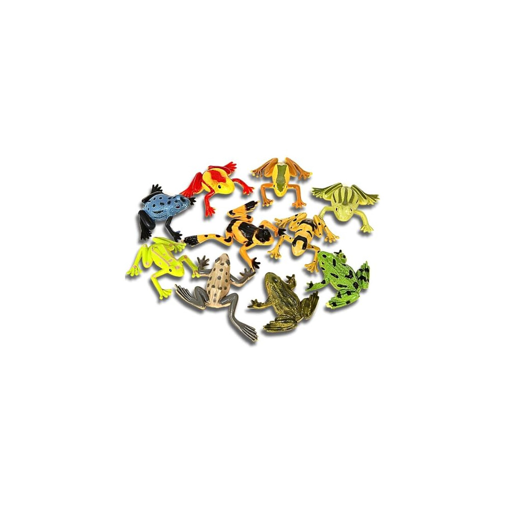 Party 84785 - Plastic Frogs Party Bag Fillers, Pack of 8