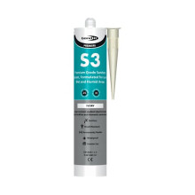 S3 Ivory High Performance Sanitary Grade Silicone Sealant