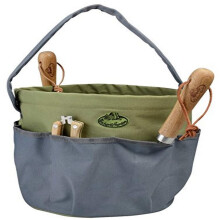 GT89 Round Garden Tool Bag - Grey