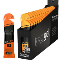 Energy Gel Orange & Banana - Sports, Cycling, Running Gels with 30 g Carbohydrates, Box of 15