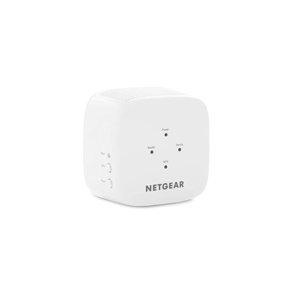 WiFi Extender Booster EX6110, Internet Booster & Universal WiFi Repeater for Home, Coverage 1200 Sq Ft & 20 Devices Up to 1200Mbps Speed, Compact Wall