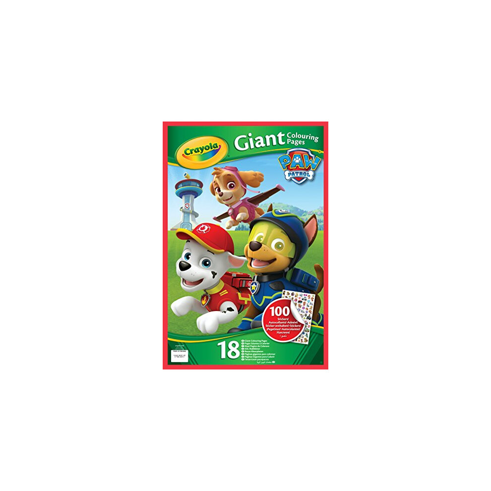 Crayola 04-0375-E-000 Paw Patrol, 1 Count (Pack Of 1)