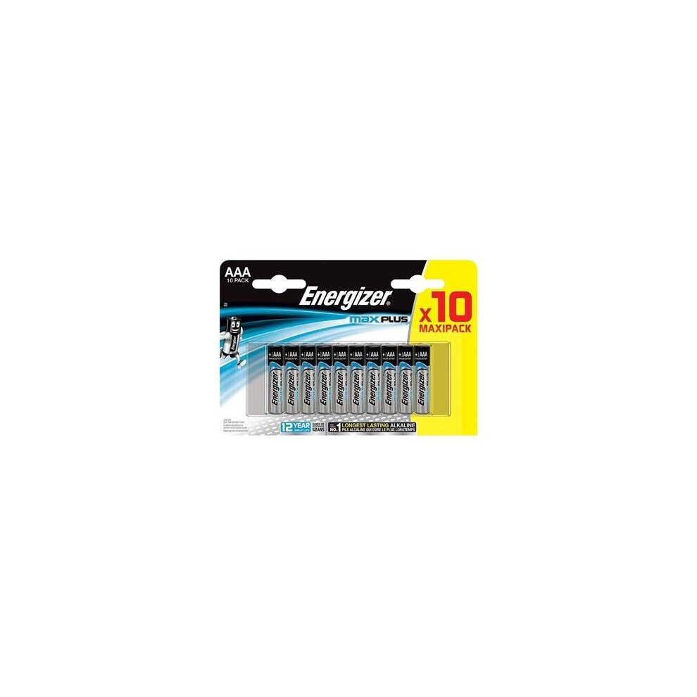 Energizer Maxplus Aaa Alkaline Batteries - 10 Pack