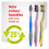 Colgate ZigZag Black Medium Toothbrush, Pack of 3 (Assorted Color) 4