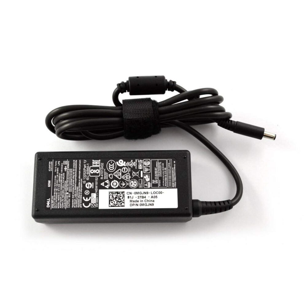 Genuine Dell 65W Power Ac Adapter 4.5mm for Dell Dell P/N: G6J41, 43NY4, MGJN9, HA65NS5