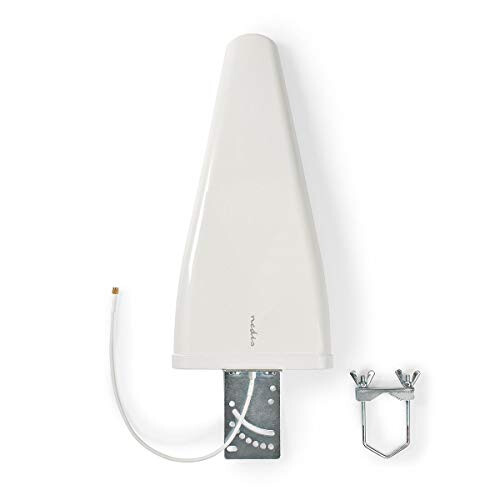 5G / 4G / 3G Antenne | 5G | Innen oder Außen | 698-5000 MHz | Gewinn: 11 dB | 4,00 m | Weiß 2