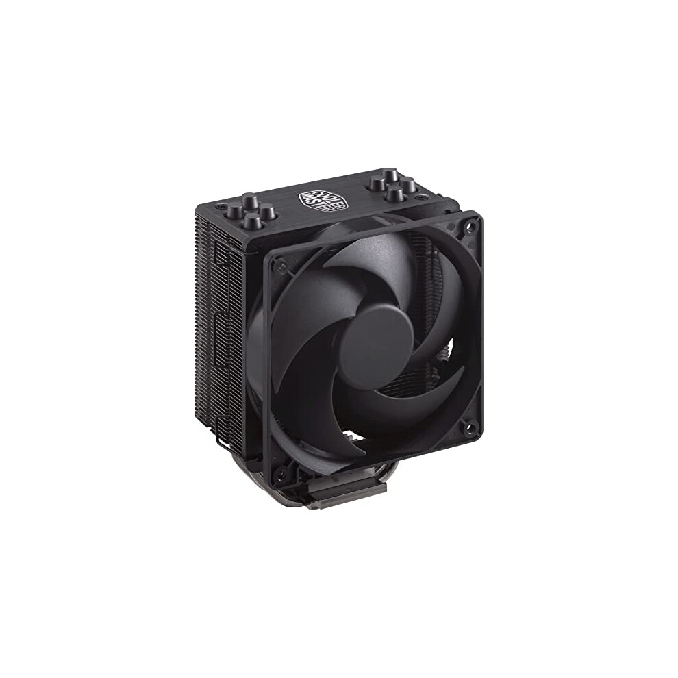Hyper 212 Edition Cpu Air Cooler With Lga1700 Bracket - 4 Continuous Direct Contact Heat Pipes With Fins, Silencio Fp120 Fan, Optional Push-Pull Black 4719512123454