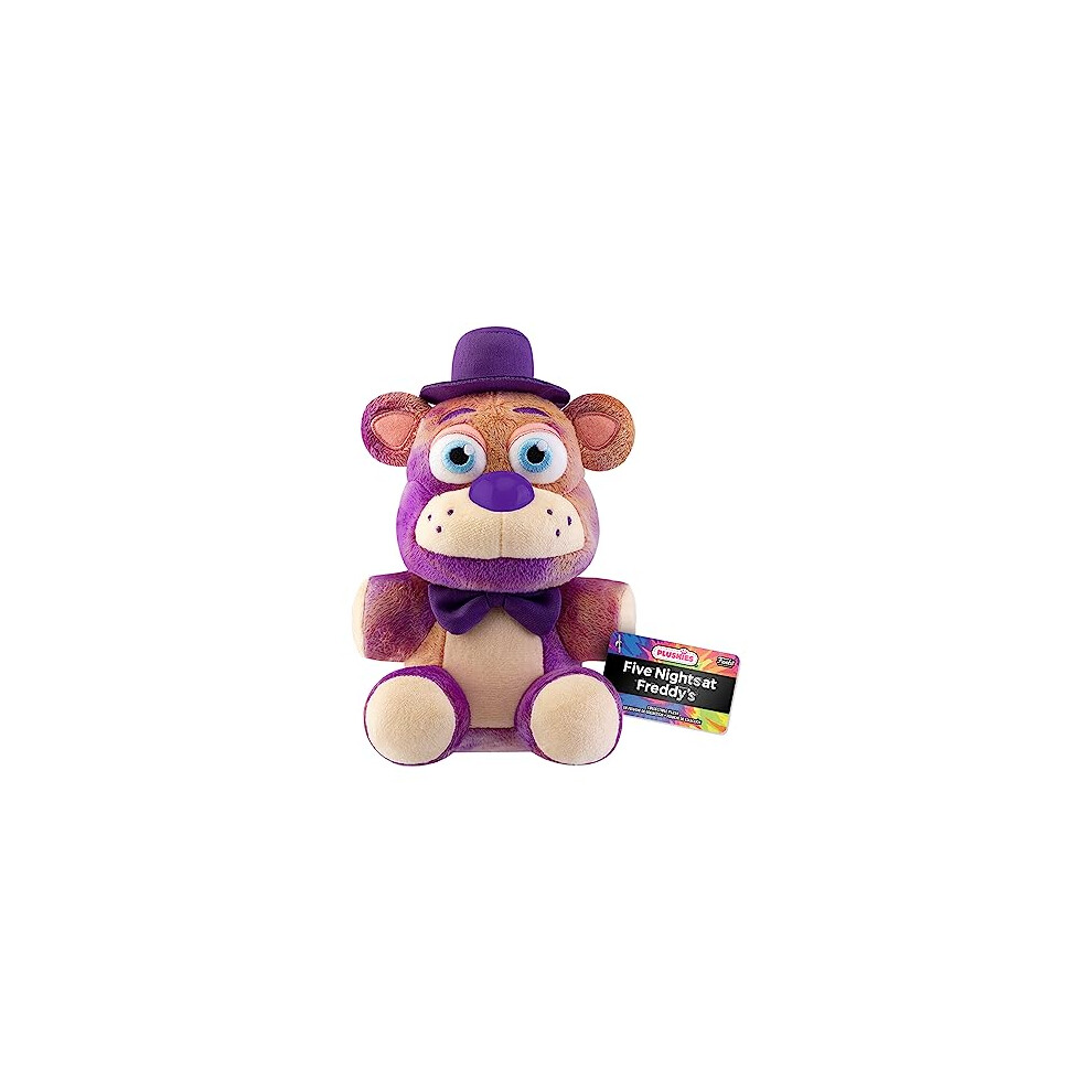 Plush: Five Nights At Freddy's (FNAF) TieDye - Freddy Fazbear - Collectable Soft Toy - Birthday Gift Idea - Official Merchandise - Stuffed Plushie for