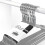 KEPLIN 20 Pack Heavy Duty Rubber Coated Metal Hangers, Grey 3
