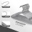 KEPLIN 20 Pack Heavy Duty Rubber Coated Metal Hangers, Grey 5