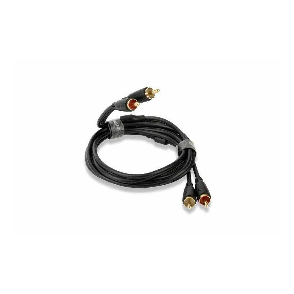 Qed Connect 2 Male X Phono To 2 Male X Phono Rca Audio Cable (1.5)