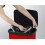 Curver Metal Effect 70% Recycled Kitchen Pedal Touch Deco Bin 50 Litres - Red 5