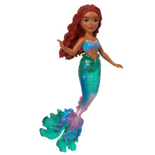 Disney Den lilla havfruen Ariel Liten Docka Havfru med Signatur Svans