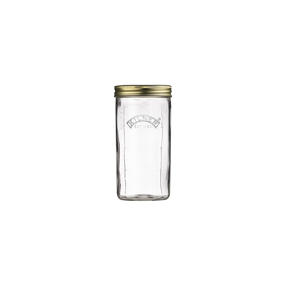 1 Litre Wide Mouth Preserve Jar