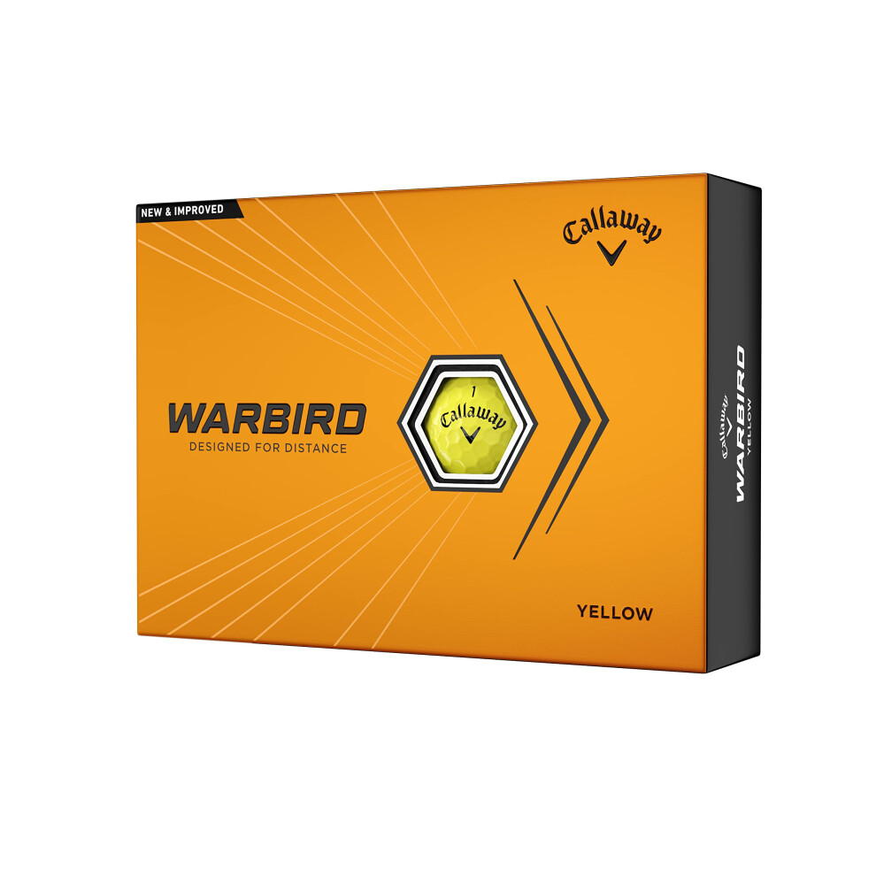 Golf Warbird Golf Ball 2023, Yellow