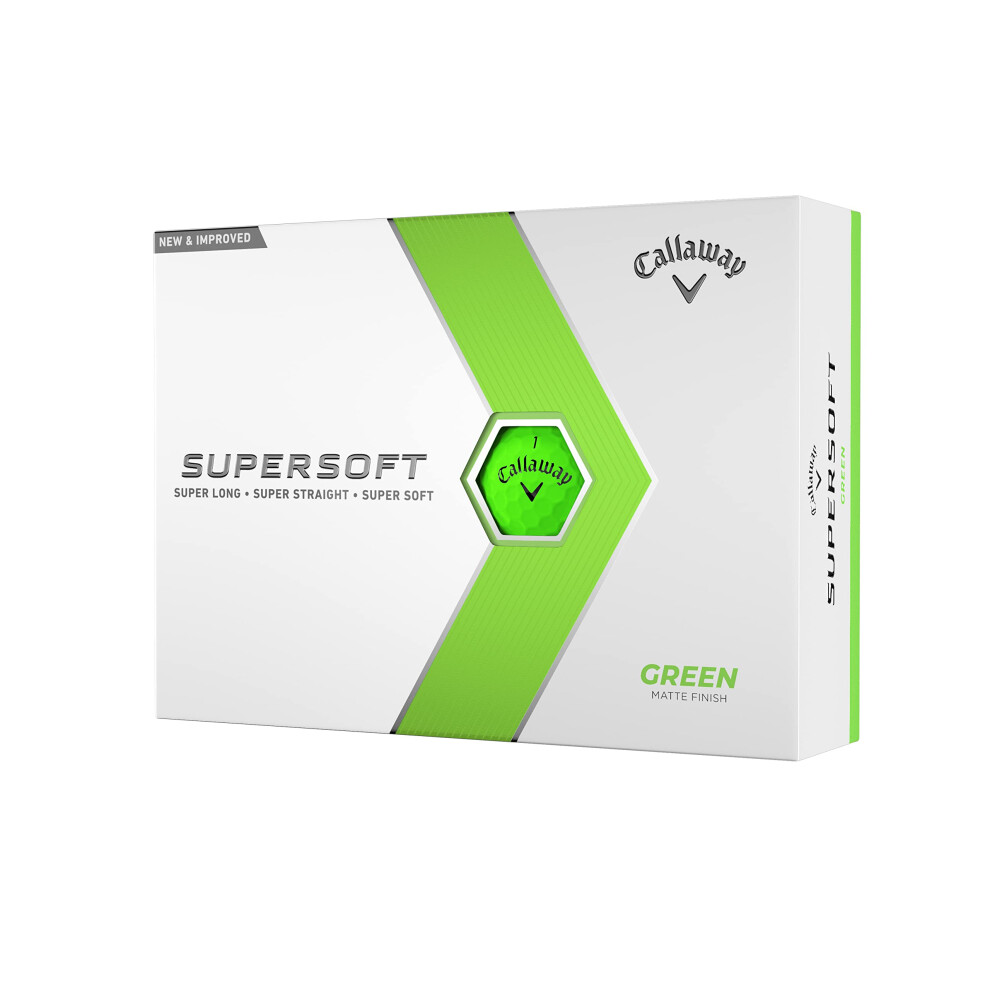 Golf Supersoft Golf Ball 2023, Green