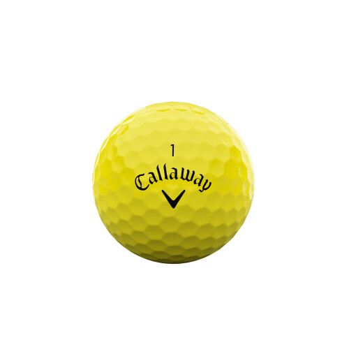 Callaway Golf Warbird Golf Ball 2023, Yellow 2