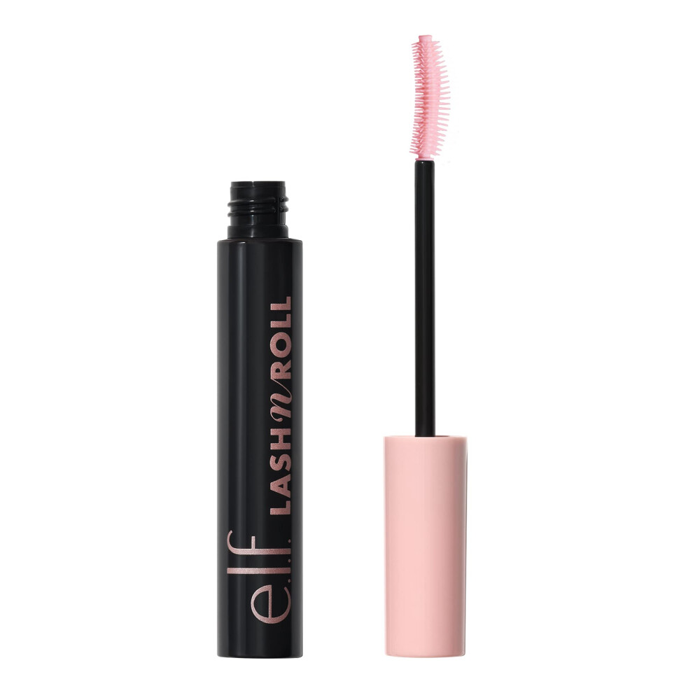Lash 'N Roll Mascara, Curling Mascara For Visibly Lifted Lashes, Lifts & Separates Lashes. Long-Lasting Formula, Vegan & Cruelty-Free, Black