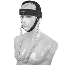 EKON Neck Training Exerciser Head Harness Traps Muscle Builder Weight Lifting Neck Harness Powerlifting Workout For Boxing MMA Strong Neck Muscle