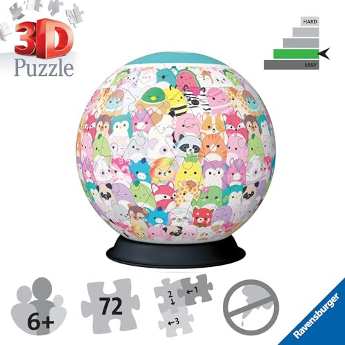 Ravensburger 3D-puslespilskugle: Squishmallows 2