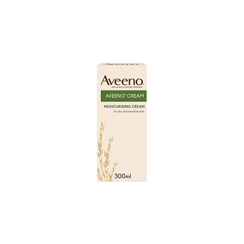 Cream, With Colloidal Oatmeal, Actively Moisturises Dry & Sensitive Skin, Regular Use Hydrates the Skin, Suitable For Adults & Also Babies From 3