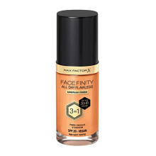 Facefinity 3-in-1 All Day Flawless Liquid Foundation, SPF 20 - 84 Soft Toffee, 30 ml