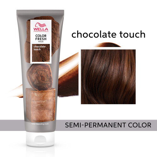 Wella COLOR FRESH MASK Masque couleur naturel chocolat 150 ml 1