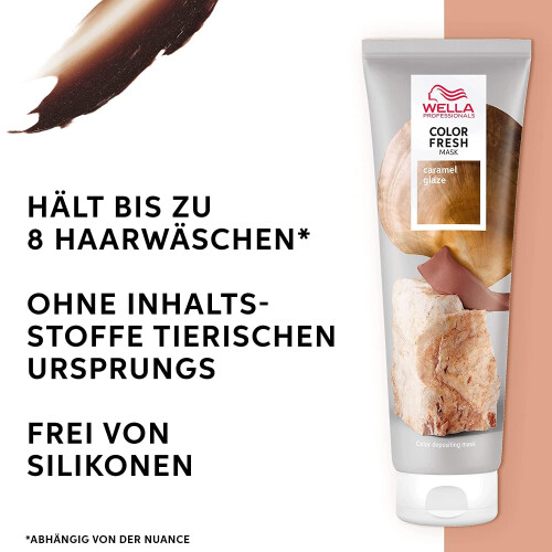 Wella Wella Color Fresh Mask 150 ml Caramel Glaze 1