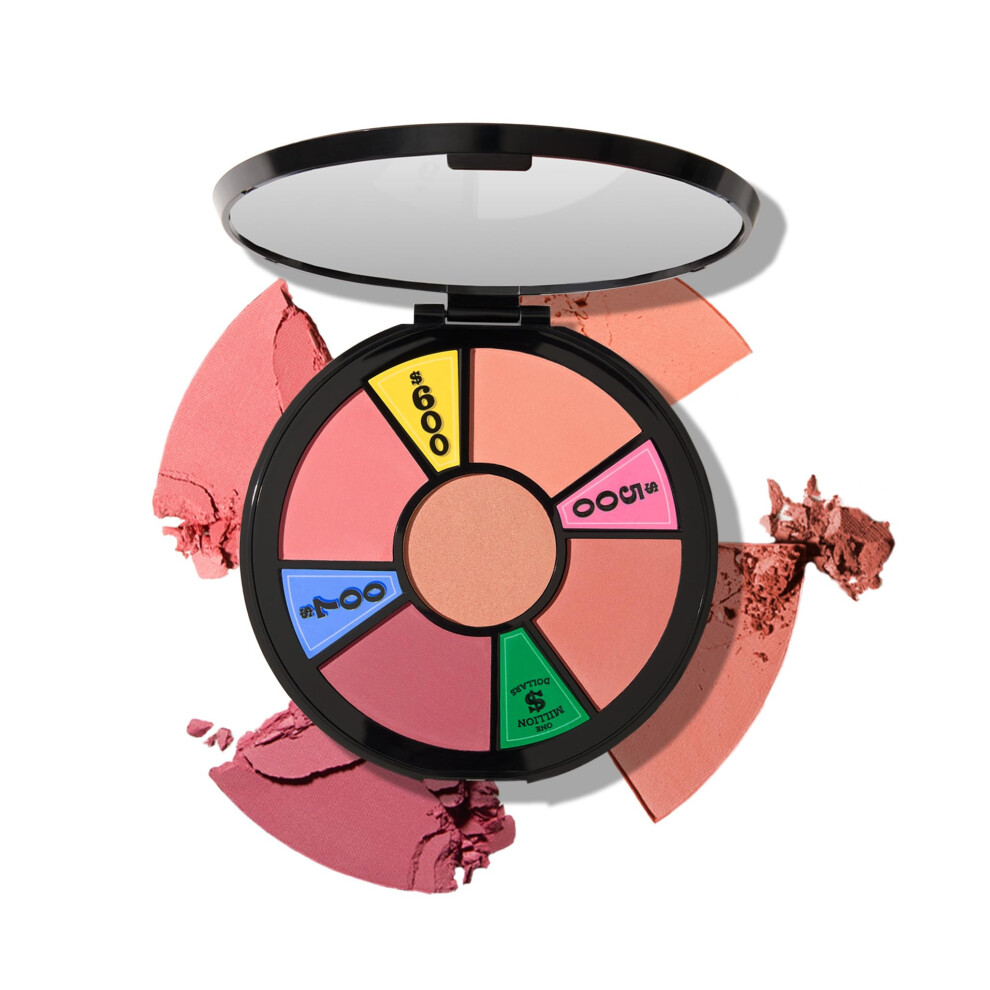 Laura Geller New York X Wheel Of Fortune, Dition Limit E, Collaboration The Wheel Blush Palette, 5 Fards Joues Multi-Finitions-image