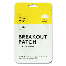 Pore Strips - Breakout Patch XL Hydrocolloid Nose Strips to Unclog and Shrink Pores, Nose Patch Absorbs Oil, Acne Pimple Spot Blackhead Remover, Vegan