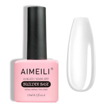 Clear Building Nail Gel Builder Base 7 in 1 in a Bottle for Nails Extension Base Coat Nail Repair Nail Strengthen Decoration Glue, Quick Extension Gel