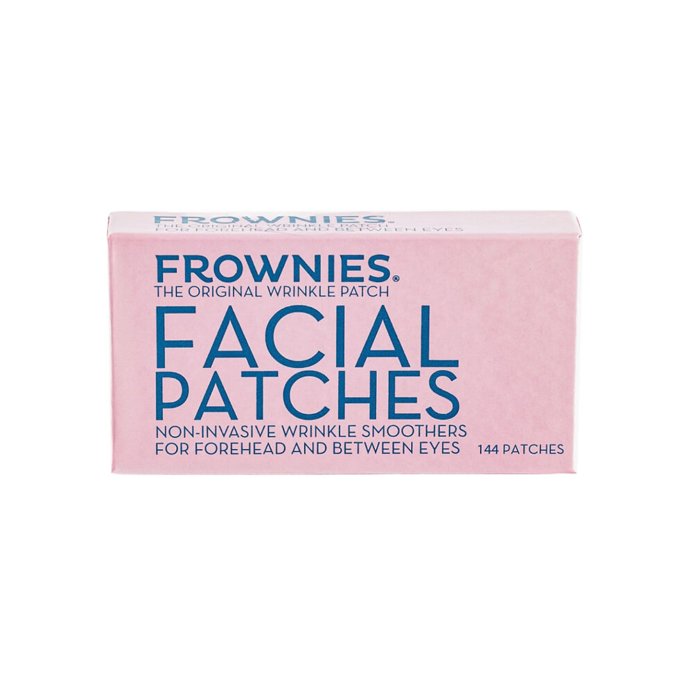 Frownies Anti-Wrinkle Patches For Forehead & Between Eyes. 144 Original Facial Wrinkle Smoothers. Prevent Wrinkles, Reverse Signs Of Ageing Naturally