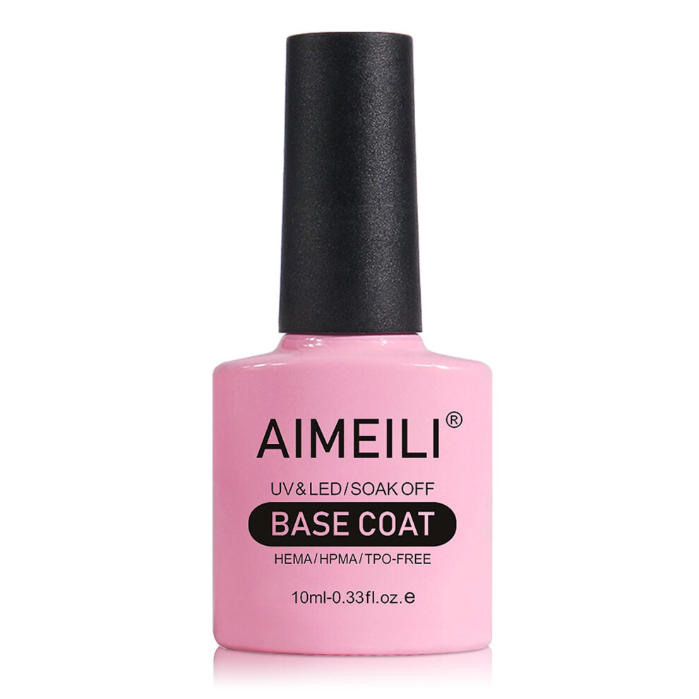 Aimeili Base Coat Gel Nail Polish Soak Off Uv Led Gel Nail Varnish 10Ml
