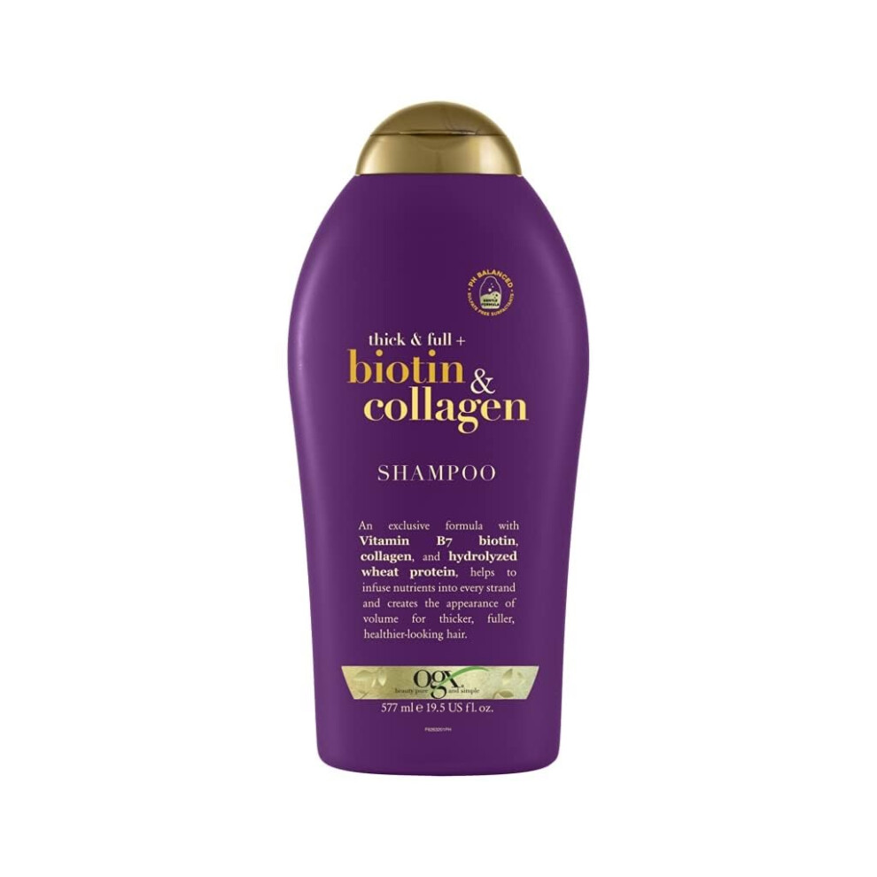 Volumising Biotin & Collagen Sulfate Free Hair Shampoo 577ml