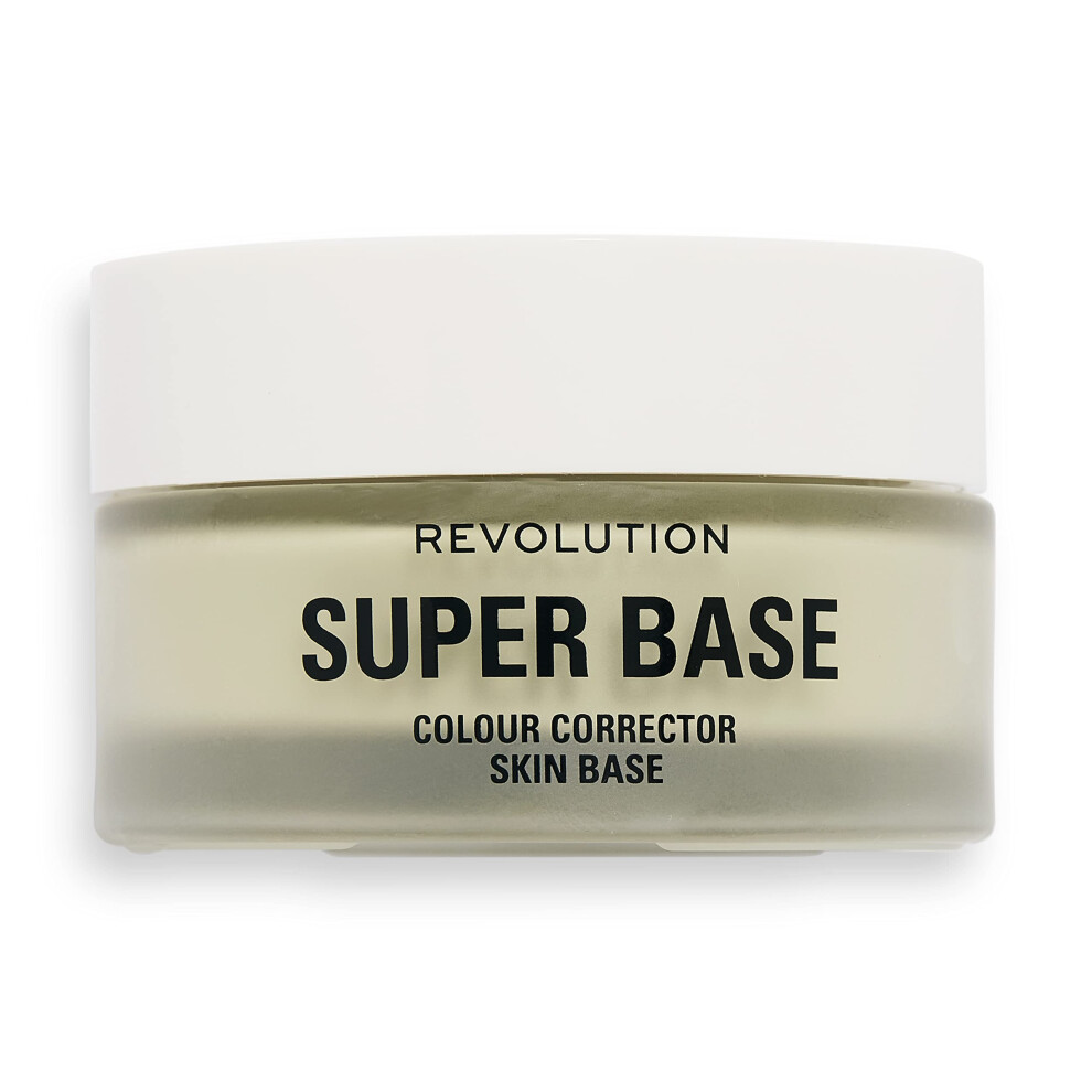 Revolution Green Beauty, Superbase Colour Correcting Primer, Even Out Skin Tone, Multi-Use Makeup Bas