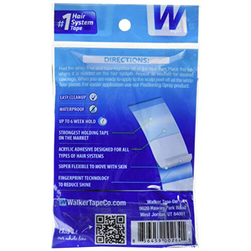 Walker's Ultra Hold Minis Adhesive Tape Strips 72 Pack 1