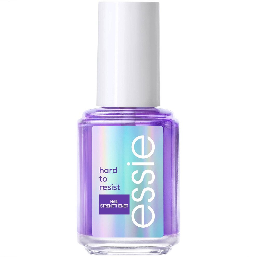 Nail Care Hard To Resist Nail Strengthener, Protect and Repair, Hardening Nail Treatment For Damaged Nails, Purple Tint, Neutralise and Brighten 13.5