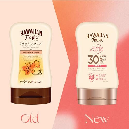 Hawaiian Tropic Satin Protection Travel Size Sun Lotion SPF 30 100ml 1