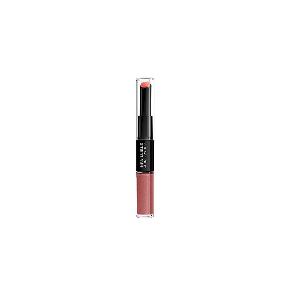 New L’oréal Paris Infallible 24Hr 2 Step Lipstick 312 Incessant Russet