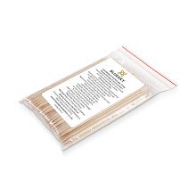 100 Wooden Cuticle Pushers Orange Wood Sticks, Double End, Nail Cleaner Tool, 11.5 cm/4.5 Inches