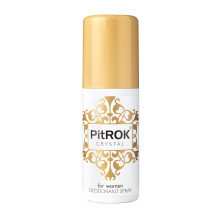 PitROK Crsystal Natural Deodorant Spray 100ml (Fragranced for Women)