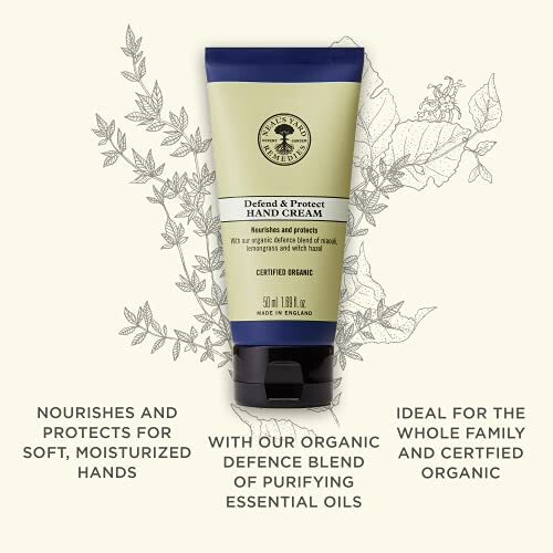 Neal's Yard Remedies Defend and Protect Hand Cream | For Soft Hands & a Delicate Scent | 50ml 2