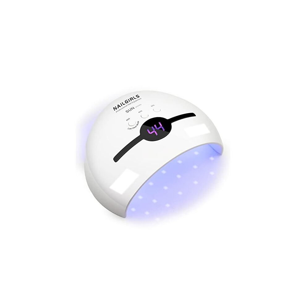 Nailgirls Portable Gel Uv Led Nail Lamp, 48W Led Uv Nail Lamp For Gel Nails Polish Manicure&Pedicure,Uv Lamps For Gel Nails,Professional Salon Curing Lamp With