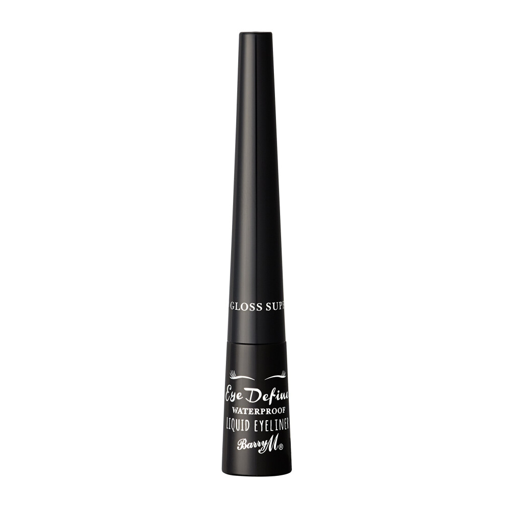 Cosmetics Eye Define Longlasting Liquid Eyeliner, Super Gloss Black