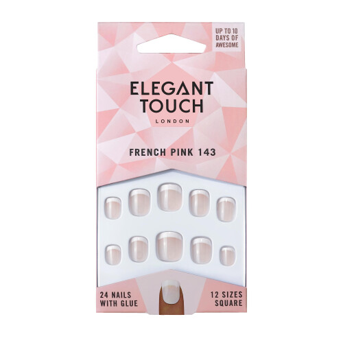 Elegant Touch French Nails 143