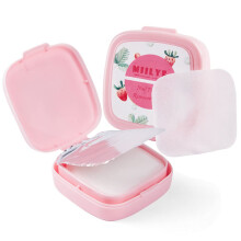 80PCS Nail Polish Remover Pads in Box, Easy to Carry | Instant Removal | Lint Free Nail Polish Wipes for Regular Air-dried Water/Oil Based Nail Polish