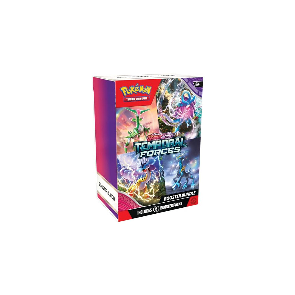 TCG: Scarlet & VioletâTemporal Forces Booster Bundle (6 Booster Packs)