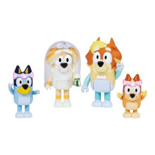 Figure 4-Pack Wedding Time, Re-enact Uncle Rad And Frisky's Wedding Day And Bingo Flower Girl Figures