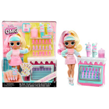 LOL Surprise OMG Sweet Nails Candylicious Sprinkles Shop 503781 - 15 Surprises: Real Nail Polish, Press-On Nails, Sticker Sheets, Glitter